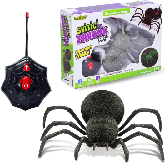 RC-Spinne leuchtet im Dunkeln 20 cm – tschechische Verpackung