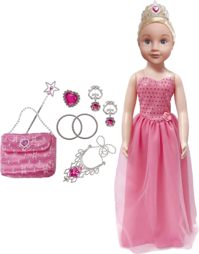 Laufende Prinzessinnenpuppe 70 cm