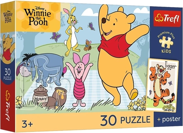Trefl Puzzle für Kinder Kubuś Puchatek Süße Momente 30 Teile
