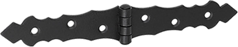 Französisches Zierband 200 × 34 × 2 mm, schwarz