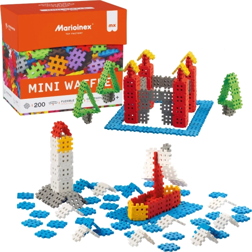Bauset Marioinex Mini Waffle – 200 Teile