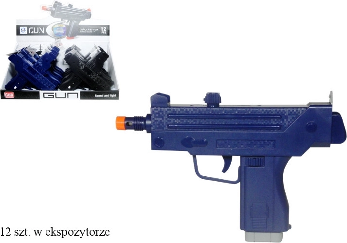 Polizeipistole mit polnischem Sprachmodul