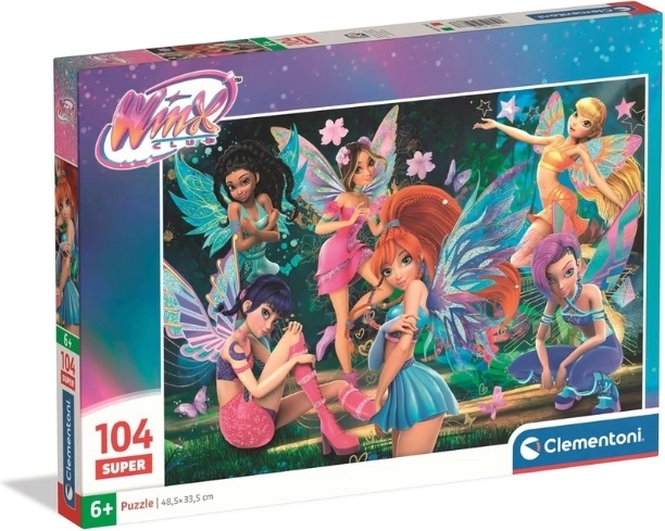 Clementoni Puzzle Super Winx 104 Teile