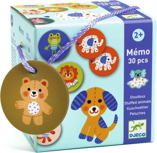 Pexeso Plüschtiere DJECO