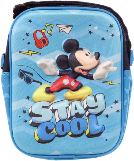 Glänzende Disney Mickey Mouse Kinder-Umhängetasche mit 3D-Effekt