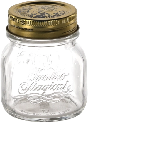 Einmachglas 150 ml mit Schraubdeckel Ø 56 mm „4 Jahreszeiten“ (12 Stk.)
