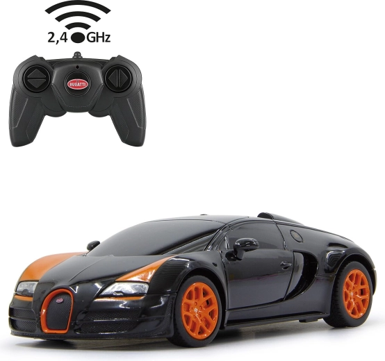RC-Auto Bugatti Grand Sport Vitesse 1:24, schwarz
