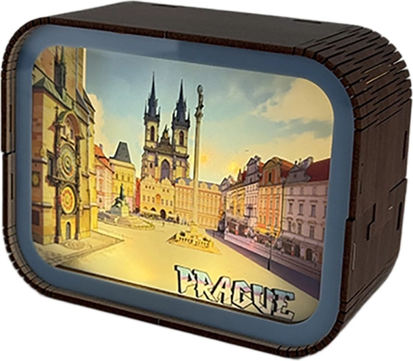 2Kids Toys zusammenbaubare Lampe Prag – Astronomische Uhr und Altstädter Ring