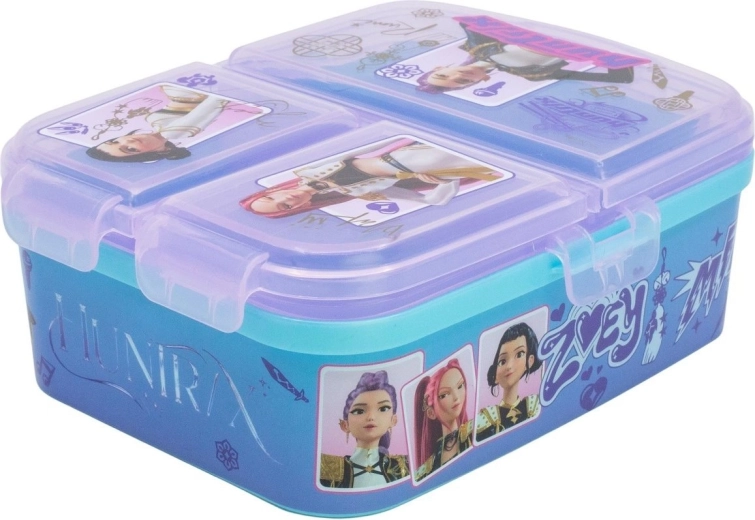 Stor XL Multi-Lunchbox K-Pop: Dämonenjägerinnen - 1 Stück