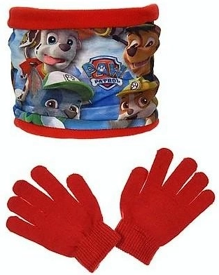 Halswärmer und Handschuhe Paw Patrol