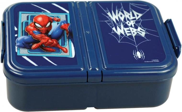 Mehrkammer-Brotzeitbox Spiderman