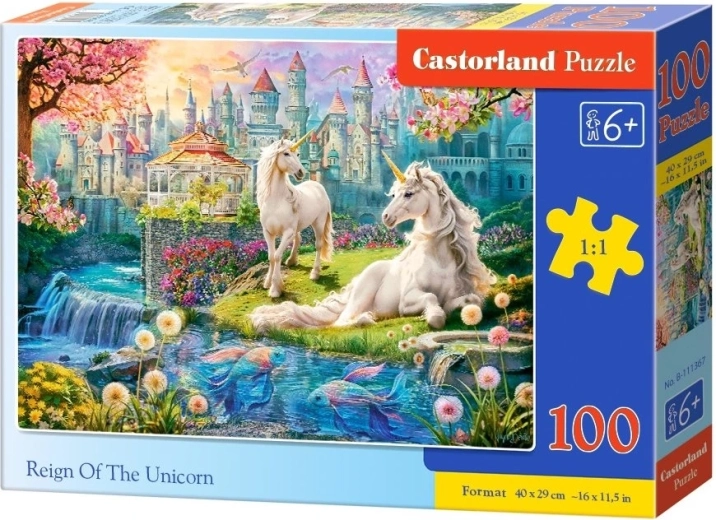 Castorland Puzzle Einhornkönigreich 100 Teile