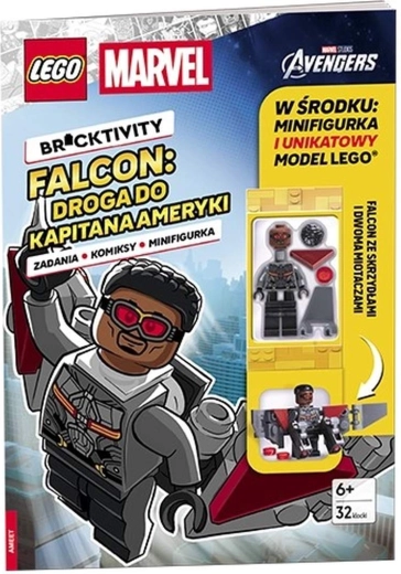 LEGO Marvel Avengers Falcon: Aufgabenkarten – der Weg zu Captain America