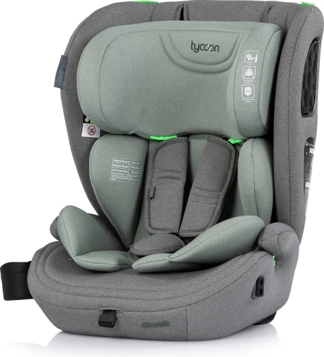 Chipolino Kindersitz Tycoon i-Size 76–150 cm Basil