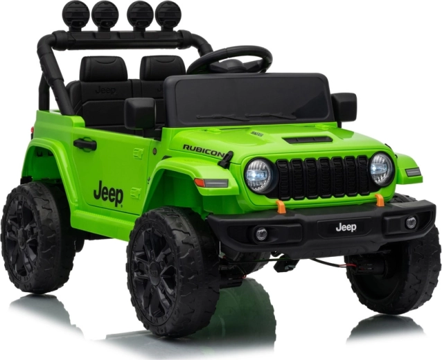 Jeep Rubicon Elektroauto für Kinder 24 V grün