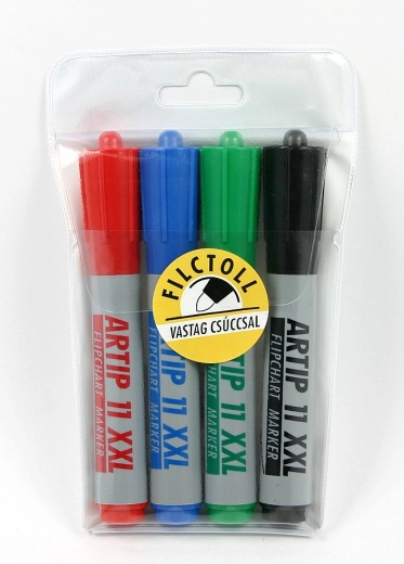 Flipchart-Marker ICO 11 XXL, Set mit 4 Stück