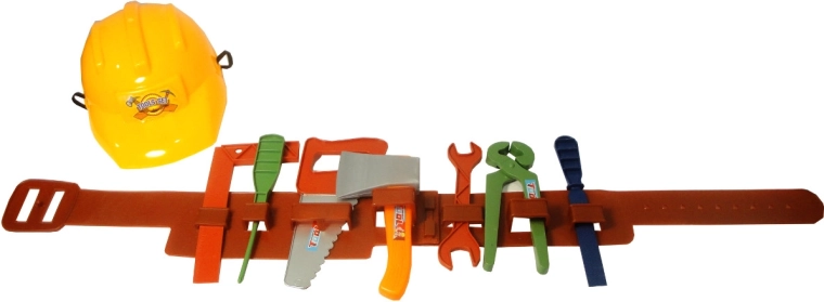 Kinder-Werkzeugset mit Helm