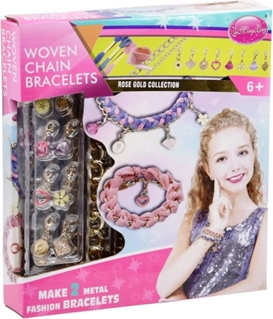 Kreatives DIY-Set zum Basteln von Armbändern und Schmuck