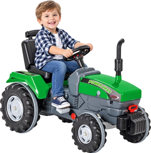 Jamara Trettraktor Power Drag grün