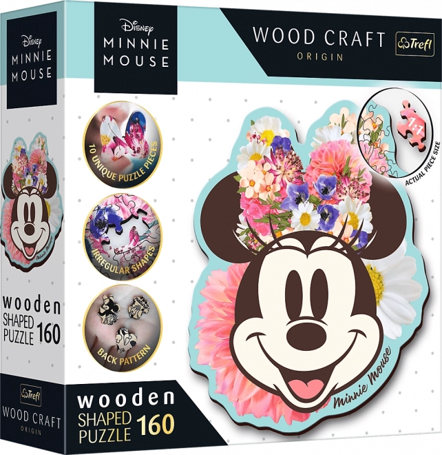 Holzpuzzle Minnie 160 Teile