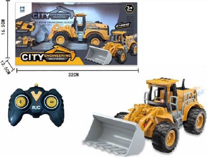 Ferngesteuerter City Engineering Lader