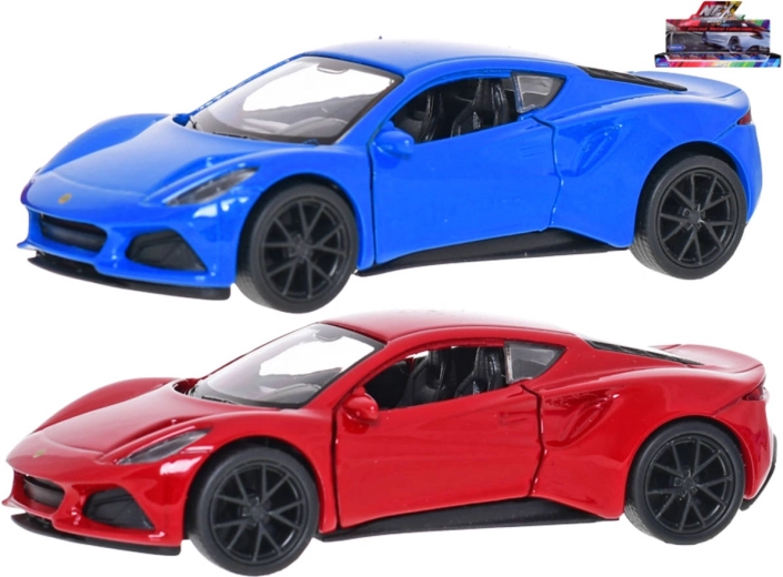 Metallmodellauto Lotus Emira 12 cm mit Rückzugmechanismus - 1 Stück