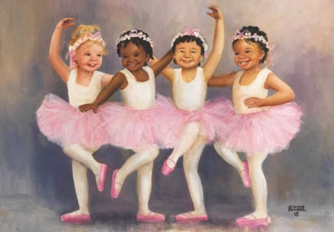 Puzzle Kleine Ballerinas 500 Teile