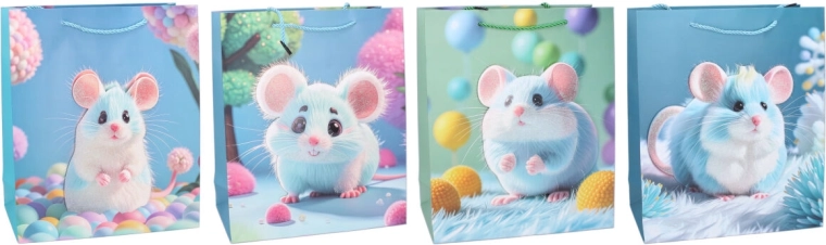 Geschenktasche Kinder S 18 × 23 × 9 cm