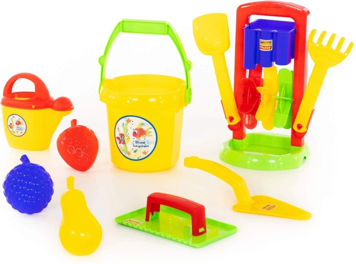 Sandspielzeug-Set mit Sandmühle