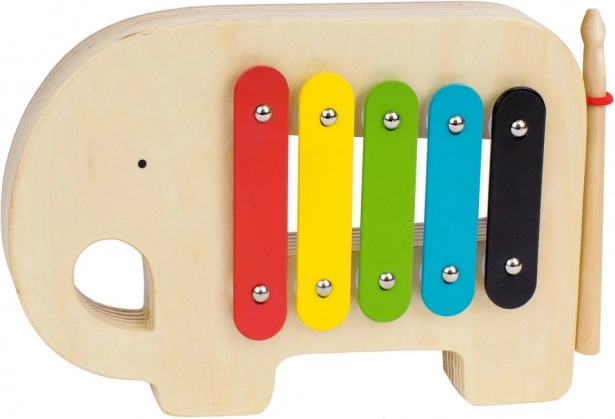 Petit Collage Holz-Xylophon Elefant
