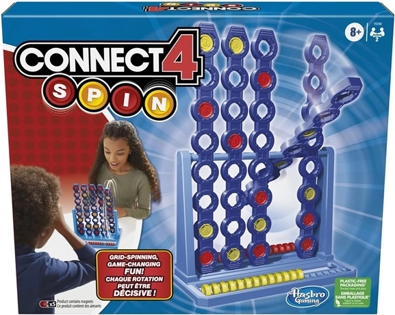 Hasbro Connect 4 Spin – strategisches Spiel