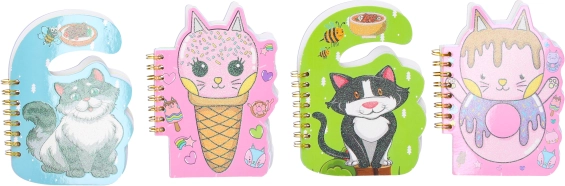 Notizblock mit Spiralbindung unliniert 9,5x13 cm 50 Seiten