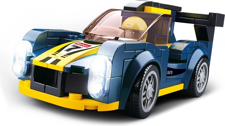 Sluban Car Club Langstrecken-Rennwagen (154 Teile)