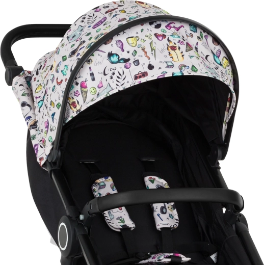 Petite&Mars Verdeck für Kinderwagen Street+/Street2 Limited 100 Tattoo