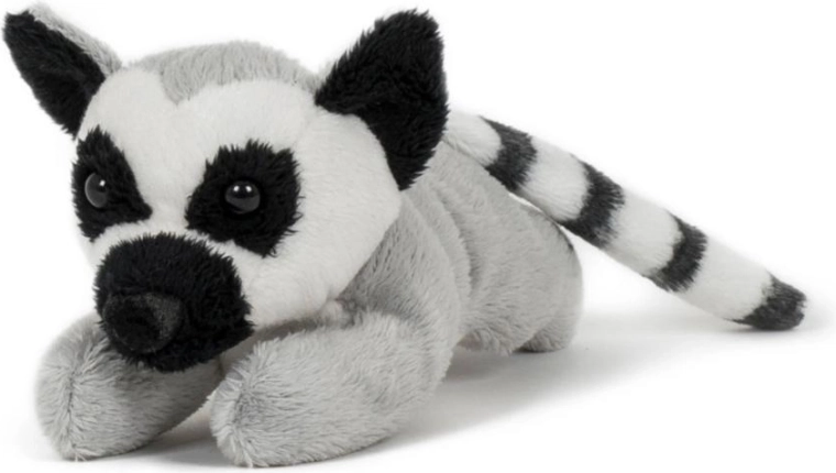 Liegender Plüsch-Katta 18 cm