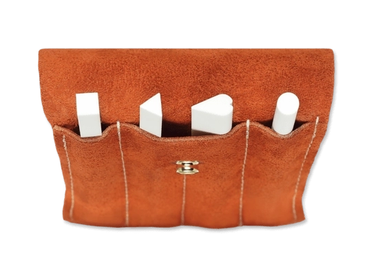 SPYDERCO Keramikfeilen-Set in Wildlederetui