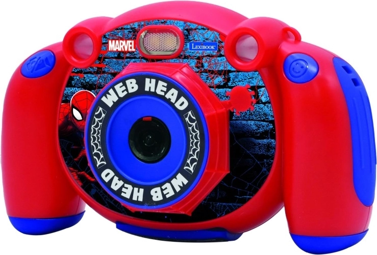 Lexibook HD-Kamera und Fotoapparat mit Spiderman und SD-Karte