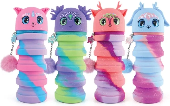 Silikon-Schiebeetui für Stifte 20 cm NEBULOUS STARS