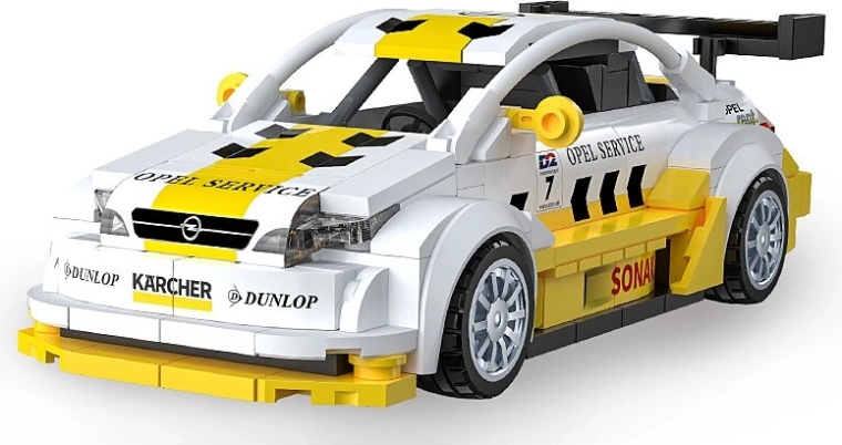 CaDA Opel Astra V8 Coupé Bausatz 1:24 weiß