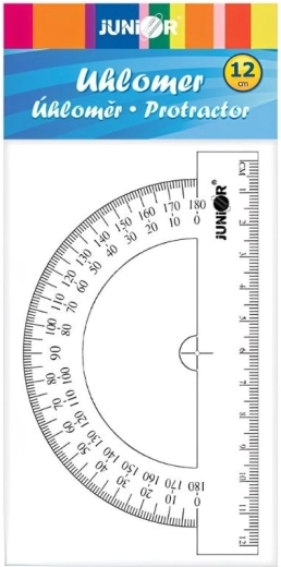 Transparenter Winkelmesser 12 cm