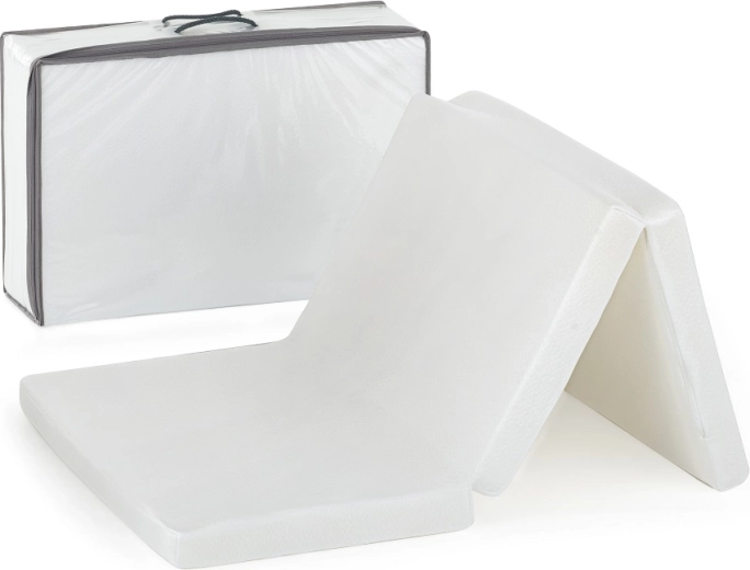 Faltbare Reisematratze Petite&Mars Foldie White