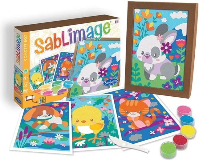 Sentosphere Sablimage Sandbilder Tiere