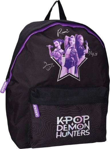 Rucksack K-Pop Demon Hunters Shadow Beats 24,5 l – Schwarz