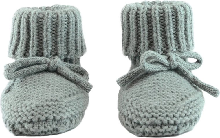 Lodger gestrickte Merinowoll-Füßlinge 0–6 Monate