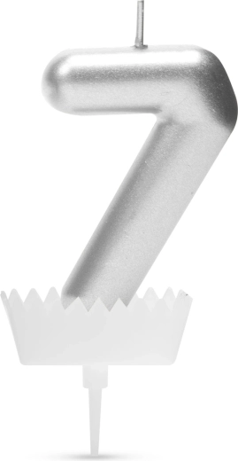 Geburtstagskerze Zahl 7