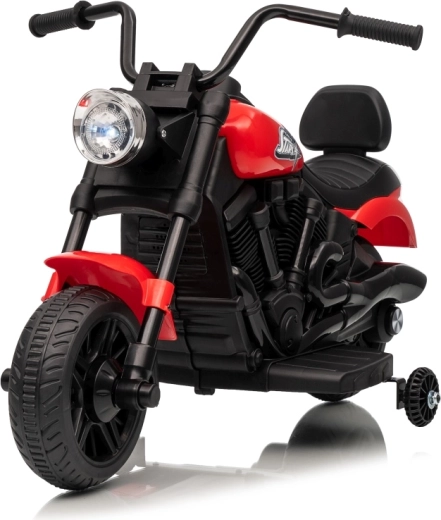 Elektrisches Kindermotorrad STAR – rot