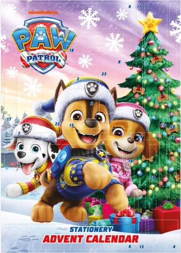 Paw Patrol Adventskalender aus Papier