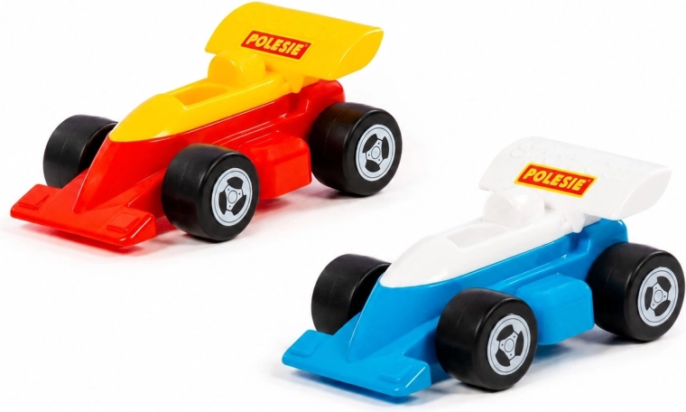 Kinder-Plastik-Formelauto mit großen Rädern - 1 Stück