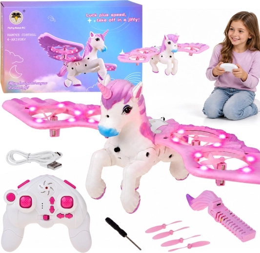 Ferngesteuerter fliegender Pegasus-Einhorn