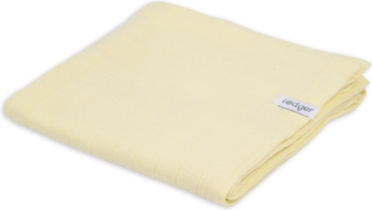 Lodger Swaddler Solid Butter 70 × 70 cm - 1 Stück